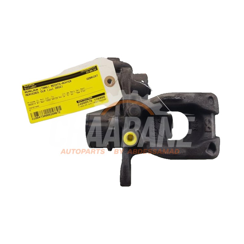 Etrier de frein (pince) arriere droit A2474232000 Mercedes CLA (118.3) 1.3 CLA-180 Turbo 16V
