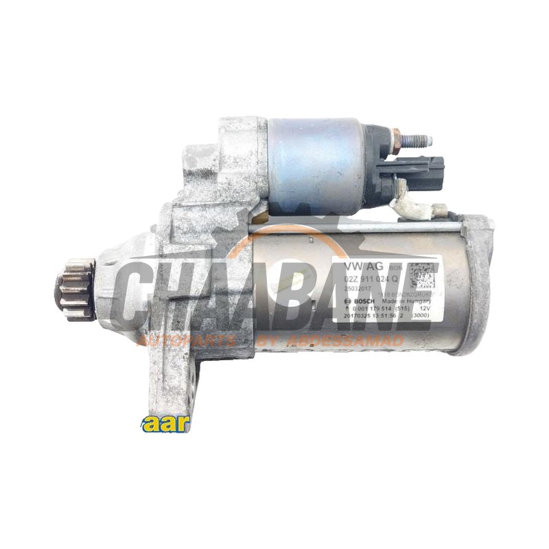 Demarreur 02Z911024Q Seat Leon ST (5FF) 1.4 TSI ACT 16V 2012 / 2020