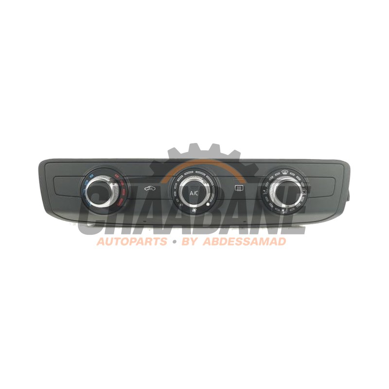 Panneau de commandes chauffage 8V0820047D Audi A3 (8V1/8VK) 1.6 TDI Ultra 16V 2012 / 2020