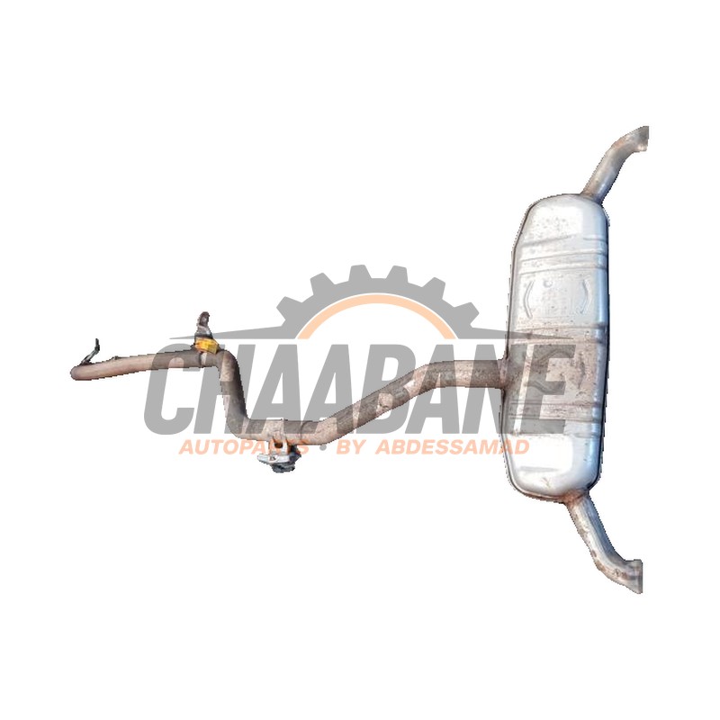 Echappement silencieux arriere+central A1764910101 Mercedes A (W176) 2.2 A-200 CDI, A-200d 16V