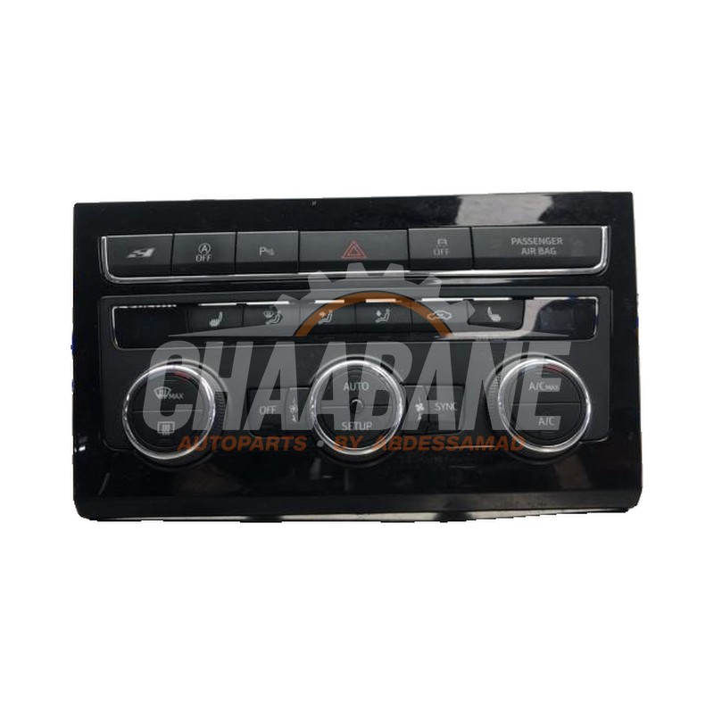 Panneau de commandes chauffage 5F0907044AL Seat Leon (5FB) 2.0 TSI Cupra 300 16V 2012 / 2020
