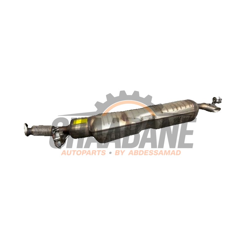 Echappement silencieux central A1774906104 Mercedes GLA (H247) 1.3 250 e Turbo 16V