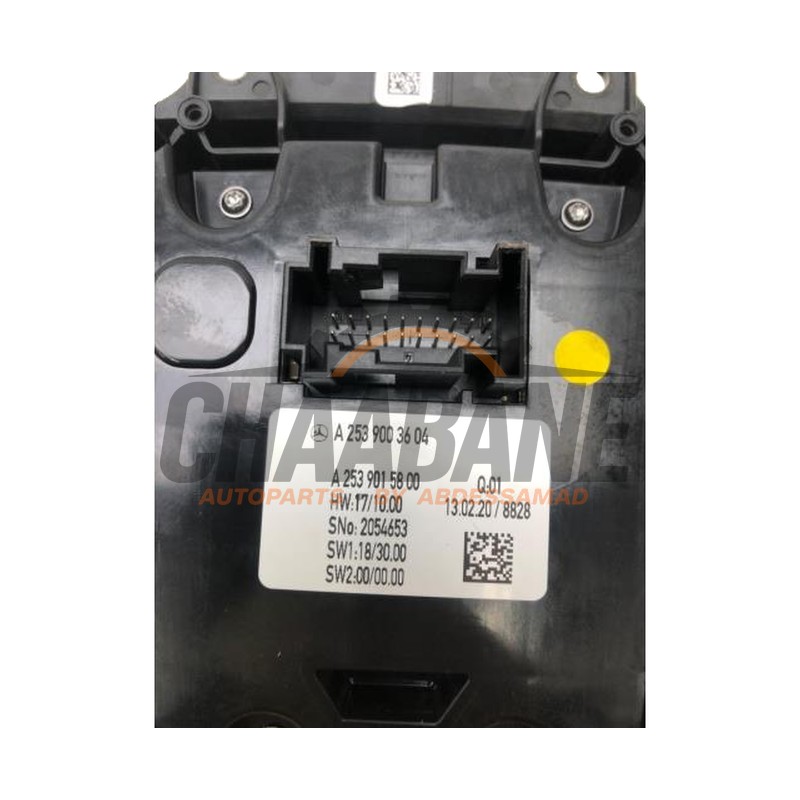 Bouton I-drive 2539003604 Mercedes GLC (X253) 2.0 C-220d 16V 4-Matic
