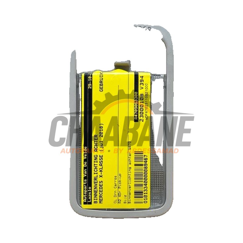 Eclairage interieur arriere A4709063300 Mercedes X (470) 250d 16V 4-Matic
