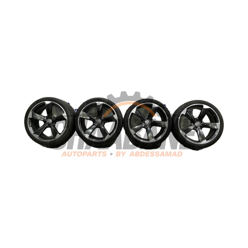 Jeu de jantes sport + pneus 8T0601025CP Audi RS 5 (8F7) 4.2 V8 32V 2013 / 2015