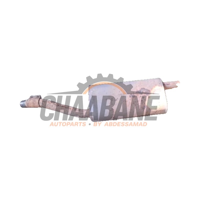 Echappement silencieux arriere+central 2N0253211C Volkswagen Crafter (SY) 2.0 TDI FWD 2016