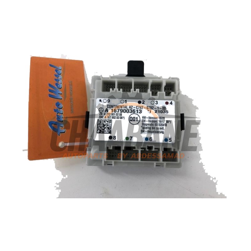 Module verrouillage central des portes 1679003613 Mercedes GLE (V167) 350de 2.0 Turbo 16V 4-Matic