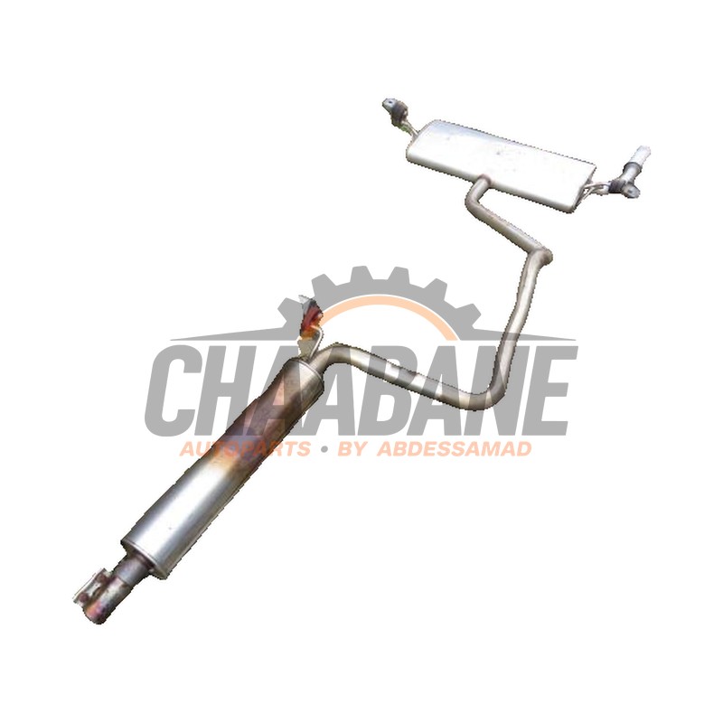 Echappement silencieux arriere+central 5Q6253611AR Audi A3 Sportback (8VA/8VF) 1.0 30 TFSI 12V 2012 / 2020