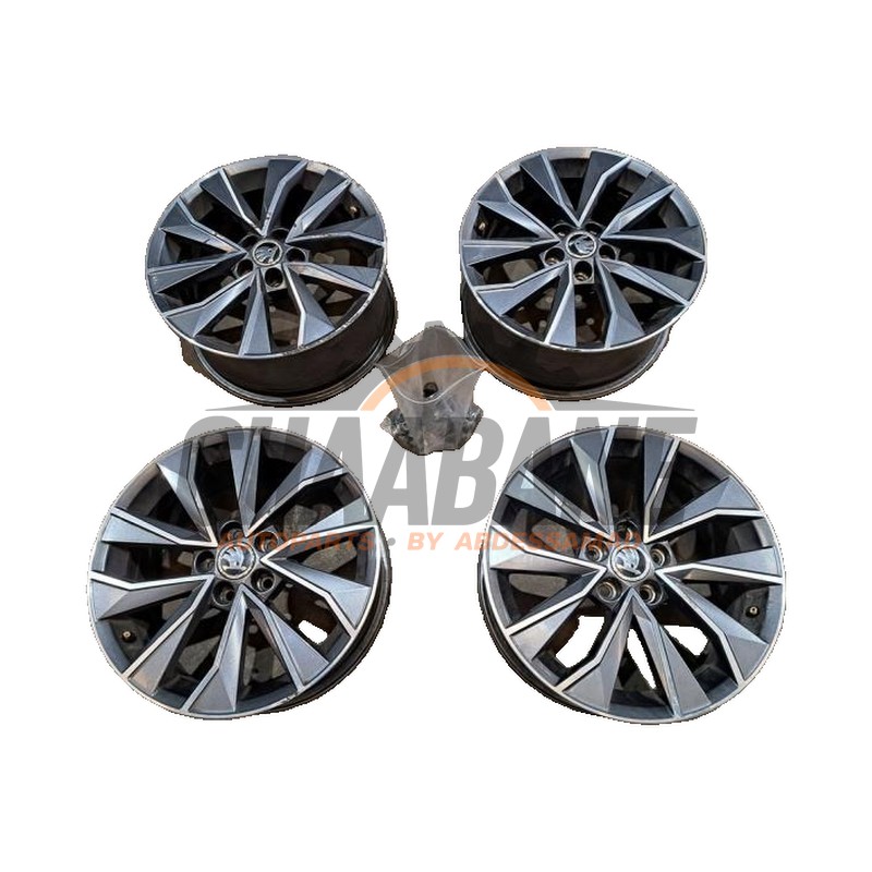 Kit jantes Skoda Fabia III Combi (NJ5) 1.2 TSI 16V Greentech 2014 / 2022