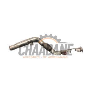 Tube echappement avant 8W0253300F Audi A4 (B9) 2.0 TDI 16V 2015