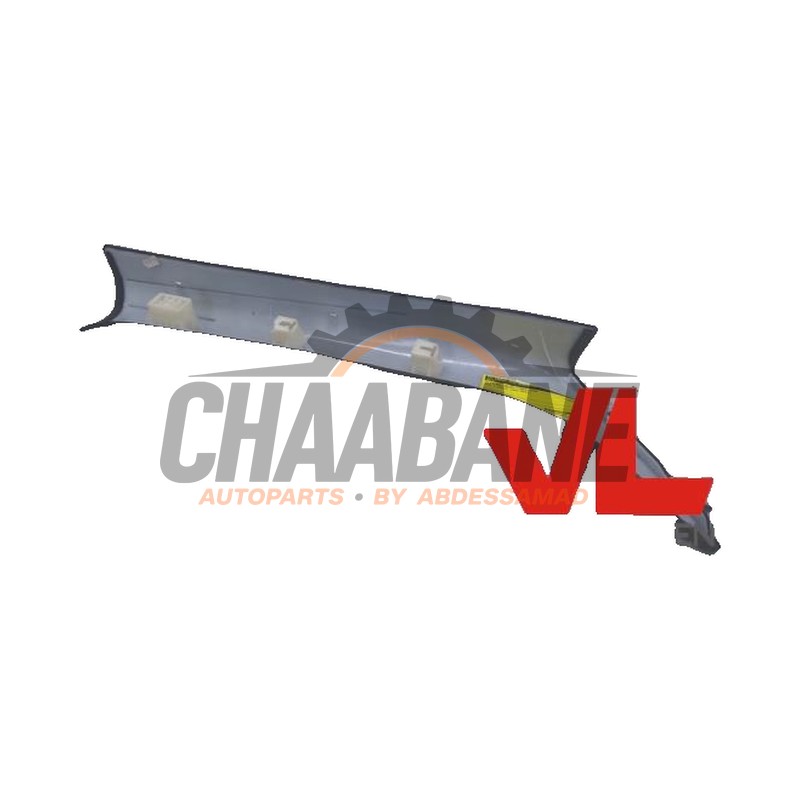 Revetement montant avant gauche 51437376807 BMW 3 serie Gran Turismo (F34) 320d xDrive 2.0 16V 2012 / 2020