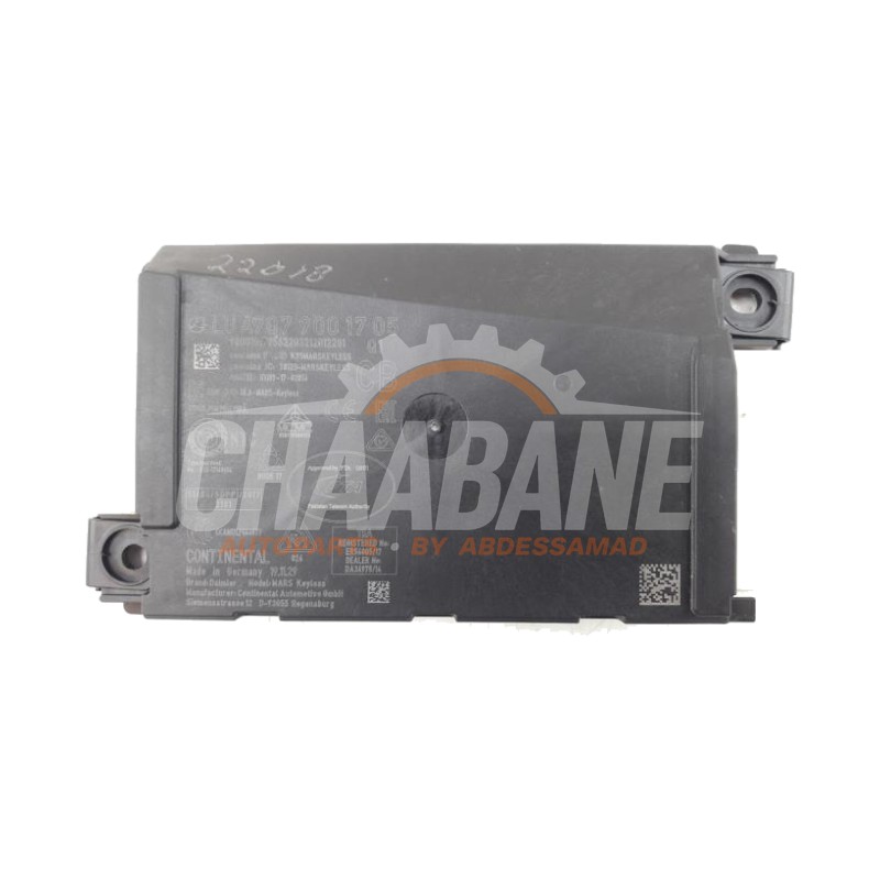 Module vehicule sans cles A9079001705 Mercedes Sprinter 3,5t (907.6/910.6) 316 CDI 2.1 D RWD