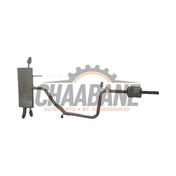 Echappement (complet) 5Q6253611BA Volkswagen Touran (5T1) 1.2 TSI 2015