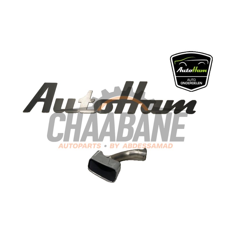 Echappement silencieux arriere 4M0253682J Audi Q7 (4MB/4MG) 3.0 45 TFSI V6 24V 2015