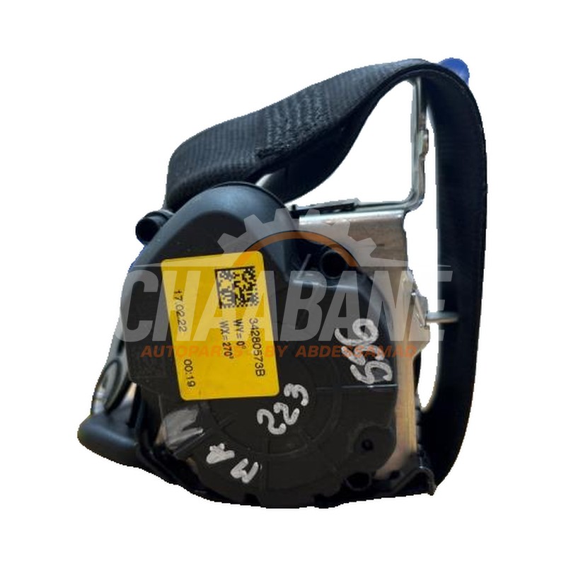 Ceinture de securite arriere centre A2238603002 Mercedes S Lang (V223) 3.0 S-580e 24V 4-Matic
