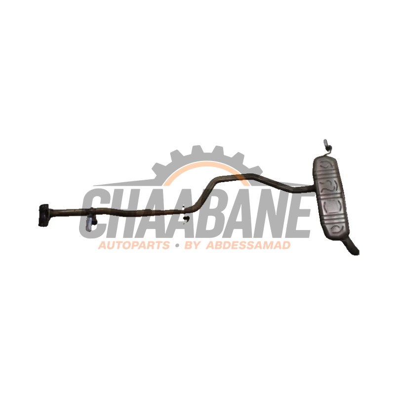 Echappement (complet) A1764910001 Mercedes A (W176) 1.5 A-180 CDI, A-180d 16V